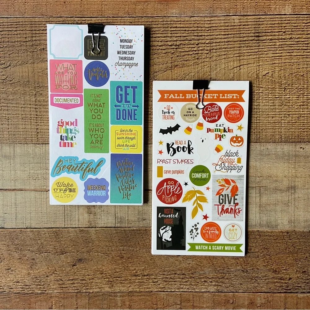 The Happy Planner 34 Sheets Stickers